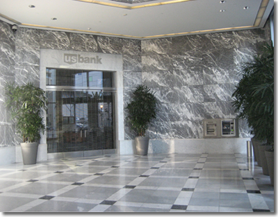 One American Plaza US Bank Lobby